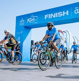 Aamal, in cooperation with Qatar Cyclists Center, successfully hosted the second edition of Aamal Ride, an engaging community cycling event. 