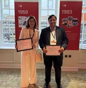 Aamal's team members from the Finance and Corporate Communication Departments have completed the IR Acceleration Program in London.