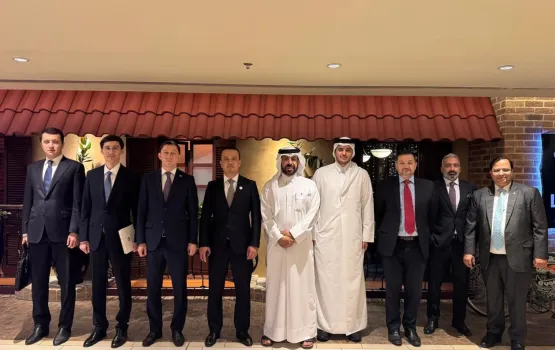 Aamal Meeting with Uzbekistan Delegation
