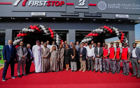 Aamal Trading Bridgestone First Stop showroom