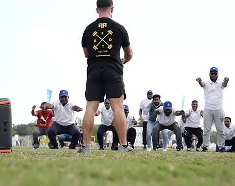 "Aamal" hosted a Sports Day event