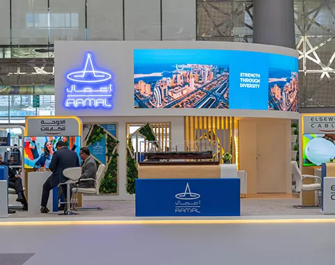 Aamal was a part of "Made in Qatar" Exhibition