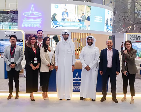 Aamal was a part of "Made in Qatar" Exhibition