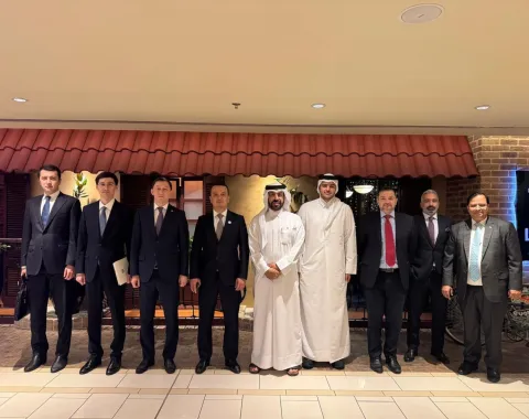 Aamal Meeting with Uzbekistan Delegation