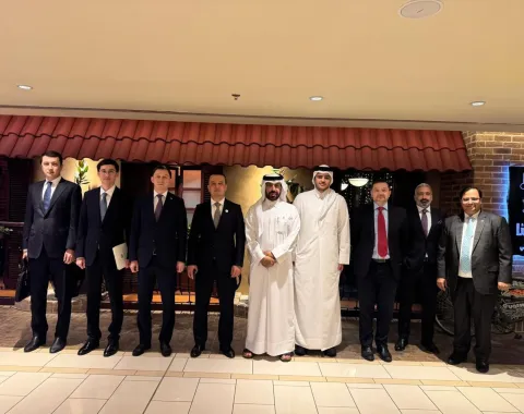 Aamal Meeting with Uzbekistan Delegation 2