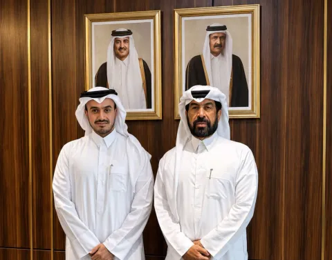 Aamal's CEO Mr. Rashid Ali Almansoori, welcomed today Mr. Abdulla Al-Ansari, CEO of Qatar Stock Exchange